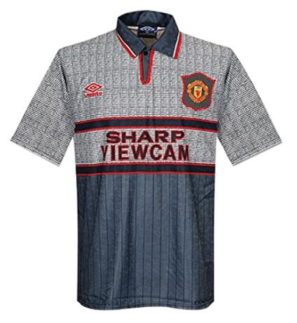 Retro 95-96 Manchester United Third Away Soccer Jersey Shirt